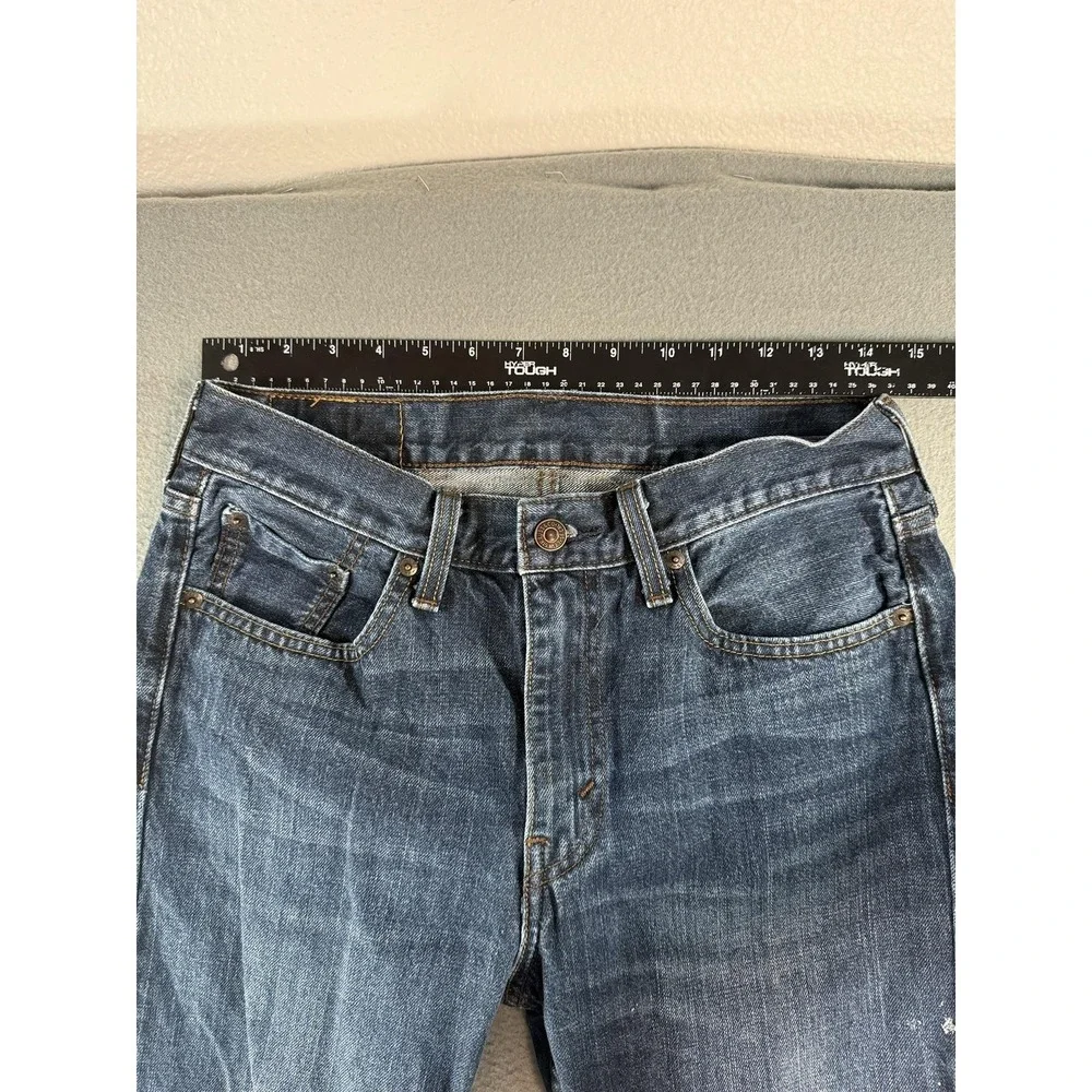 Levi's 527 Jeans Mens 30x30 Medium Wash Blue Slim Bootcut Denim Casual Pants